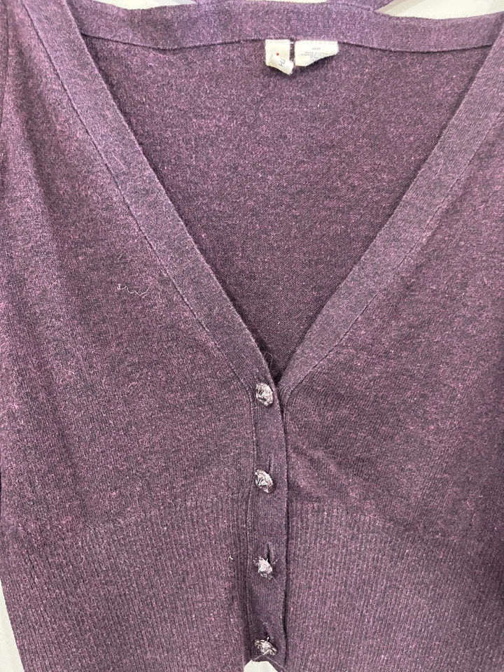 Cárdigan Suéter Coquette Academia Gótico Y2K Ballet M Preppy Romántico Capricho Foto 3 de 4