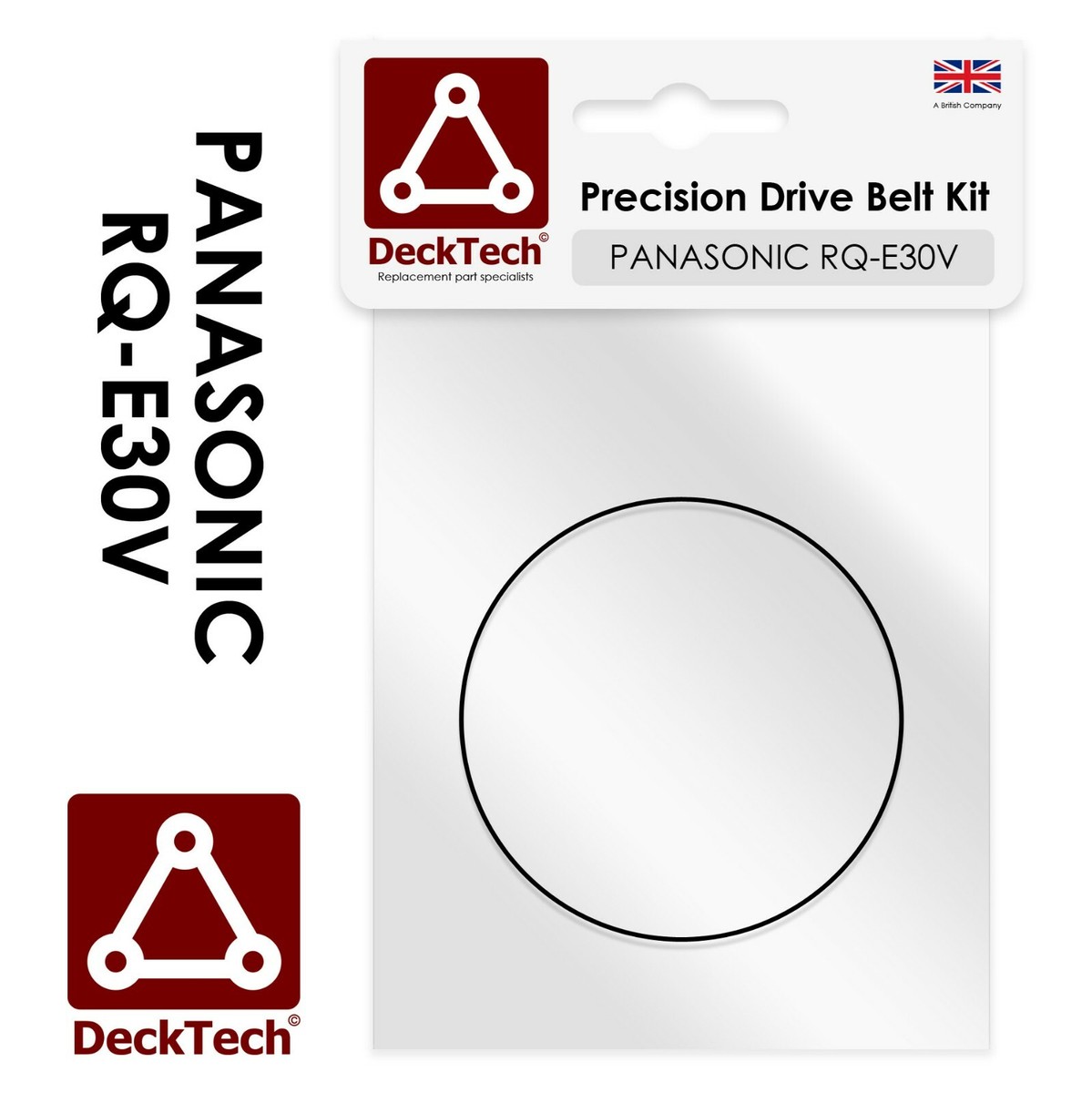 DeckTech™ Replacement Belt Panasonic Walkman RQ-V65 RQV65 Rubber Drive Belts - Foto 8