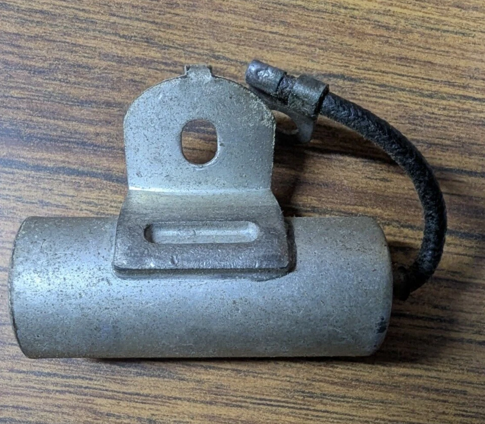 Condensador de encendido Packard Modelo 1800 1940 6 cilindros Auto Lite IGW-3128A NOS Foto 2 de 4