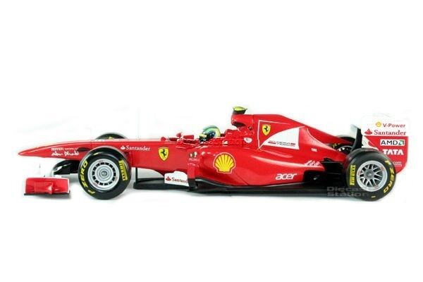 2011 FERRARI F1 F150 F. MASSA ITALIA #6 1/18 DIE CAST BY HOT WHEELS W1074