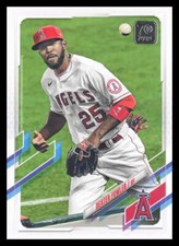 2021 Topps Update #US130 Dexter Fowler Los Angeles Angels Baseball Card