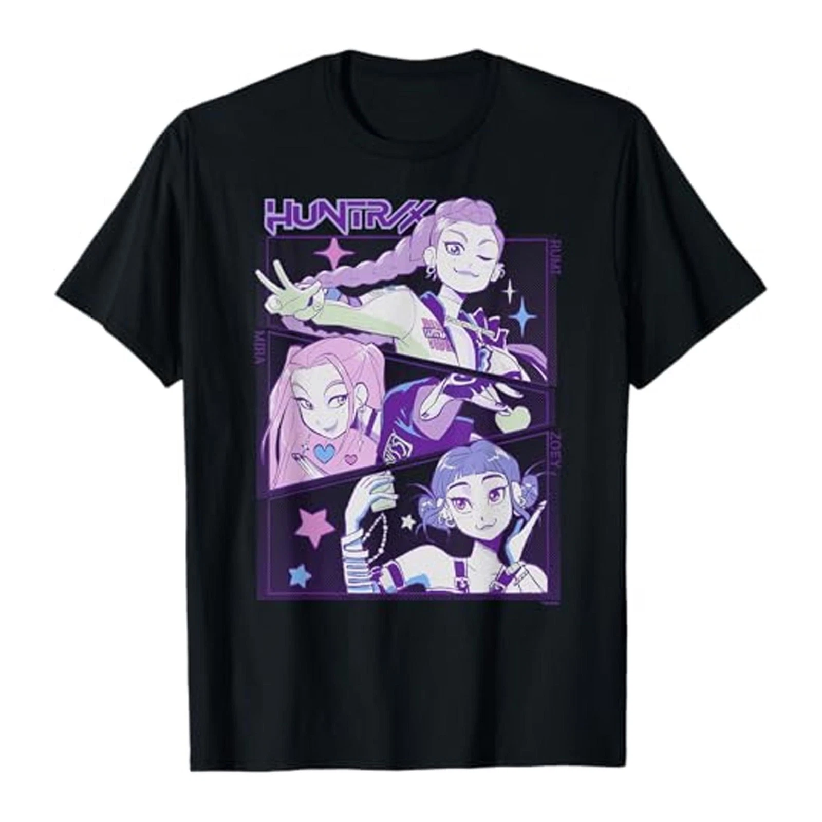Funny K-Pop Demon Hunters Huntrix HUNTR/X T-Shirt, Gift for Fan