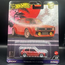 Hot Wheels 2024 Premium Car Culture Japan Historics 4 73 Honda Civic SoftCorner