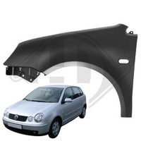 KotflüGel Vorne Links Mit Blinkerloch FüR Vw Polo 4 Iv 9N 2001-2005 Grundiert