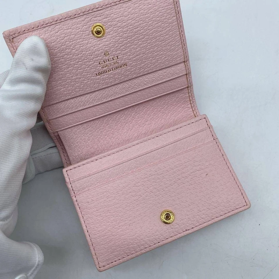 Auténtica Cartera Larga Gucci Folwer Rosa X Multicolor Con Caja Bolsa para el Polvo Tarjeta Foto 4 de 4