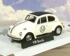 EXCELLENT CARARAMA 1/43 DIECAST VW VOLKSWAGEN BEETLE 1303 #53 HERBIE LOOK-ALIKE!