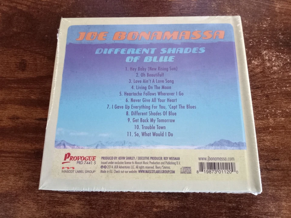 Joe Bonamassa-Different Shades Of Blue CD Deluxe Edition 2014 Blues Rock - Bild 2 von 2