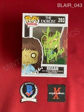 Linda Blair autographed signed Regan funko pop #203 The Exorcist Beckett COA