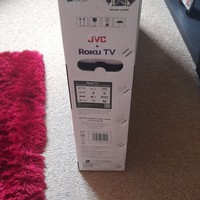JVC 32in 720p HD Smart LED Roku TV HDR10 Dolby Audio HDMI LT-32CR250