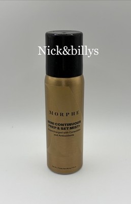NEW Morphe MINi Continuous Prep & Set Mist 36.8g/1.3oz Free Ship AUTHENTIC