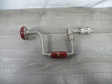 Vintage Craftsman Brace Hand Drill Woodworkin...