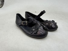 Jessica Simpson Amy Petal Ballet Flats Toddler Girls Black Dress Shoes - 6