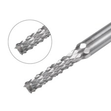 10pcs 2.3mm Carbide End Mill Engraving Router Bits for PCB Machine 1/8" Shank 
