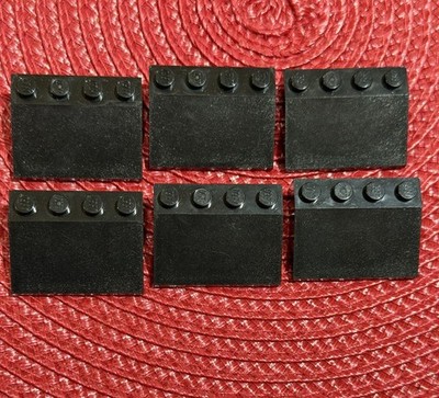 LEGO 3297 Part Black Slope 33 3x4 - 6 pieces
