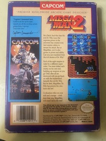 Mega Man 2 with box 1989 for Nintendo NES.  Tested working! Holiday Sale!
