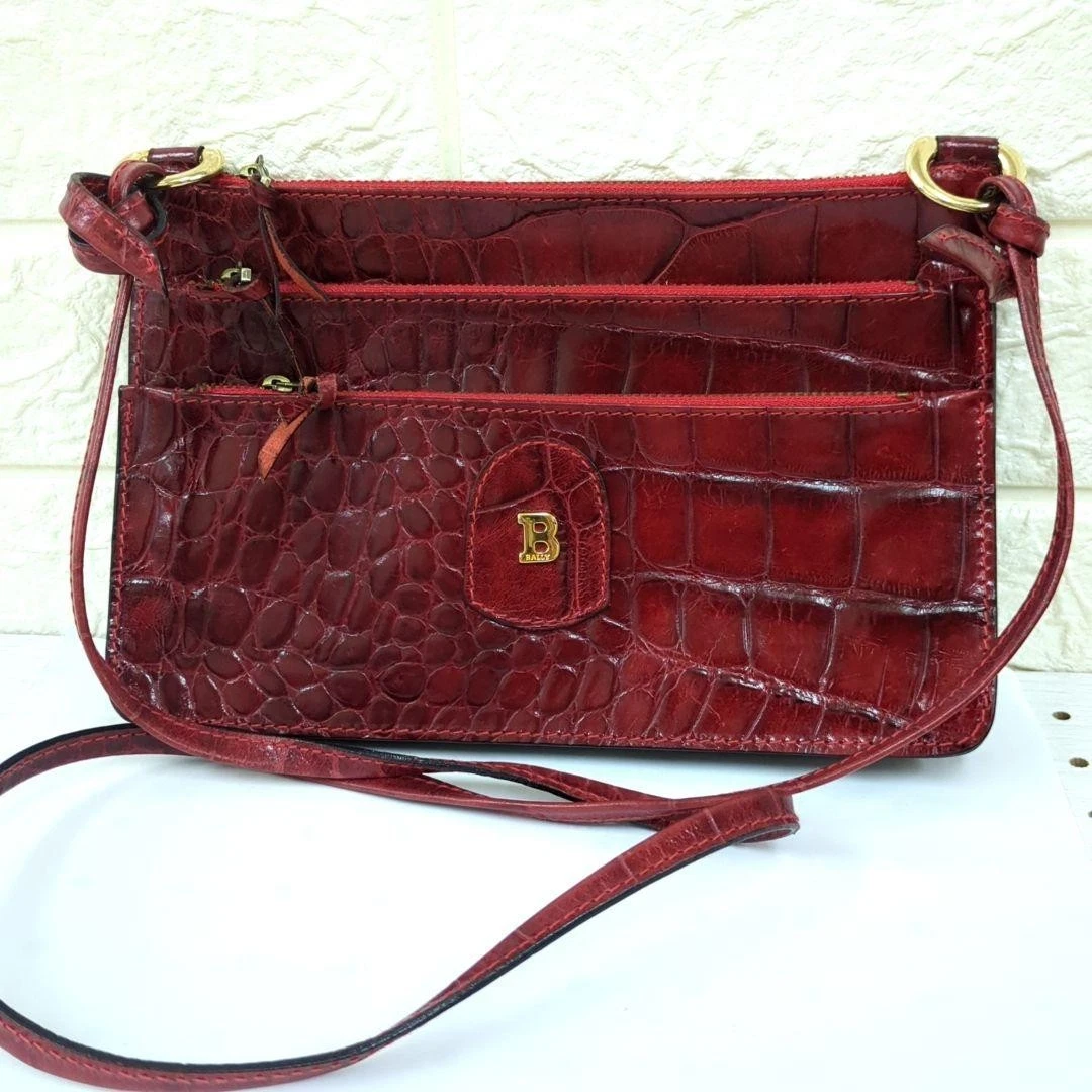 Bally Red Bags & Handbags for Women for sale | eBay