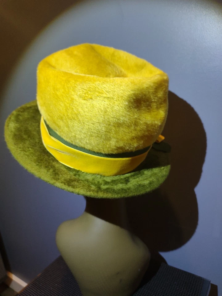 Sombrero de fieltro de piel vintage Sr. Norman Dorian para Marielle de Alemania Occidental Foto 4 de 4