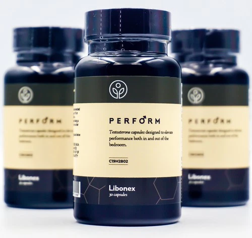 Libonex perform Nahrungsergänzungsmittel mit L-Citrullin, Maca, 3x30 Kapseln