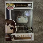 FUNKO POP! LORD OF THE RINGS FRODO BAGGINS #444, LIMITED EDITION GLOW CHASE,