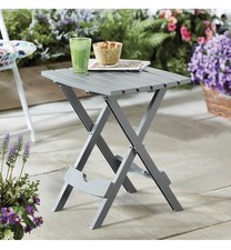 Folding Outdoor Table Lightweight Portable Garden Patio Balcony Camping Table.