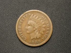 🔥OLD COIN SALE VG+ 1886 INDIAN HEAD CENT PENNY PARTIAL LIBERTY 🔥LOT 1.9