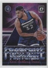 2018 Panini Donruss Optic Franchise Features Purple Prizm Karl-Anthony Towns 0c2