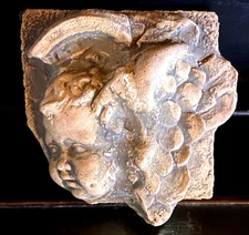 Hayes Parker Cherub Sculpture Stone Wall Sconce ~ 5"x7” Decor, Signed, RARE!