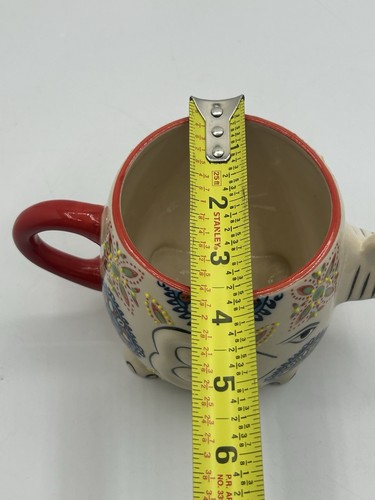 Yokohama Studios Elephant Hand Painted Mug 20 oz. - Picture 9 of 9