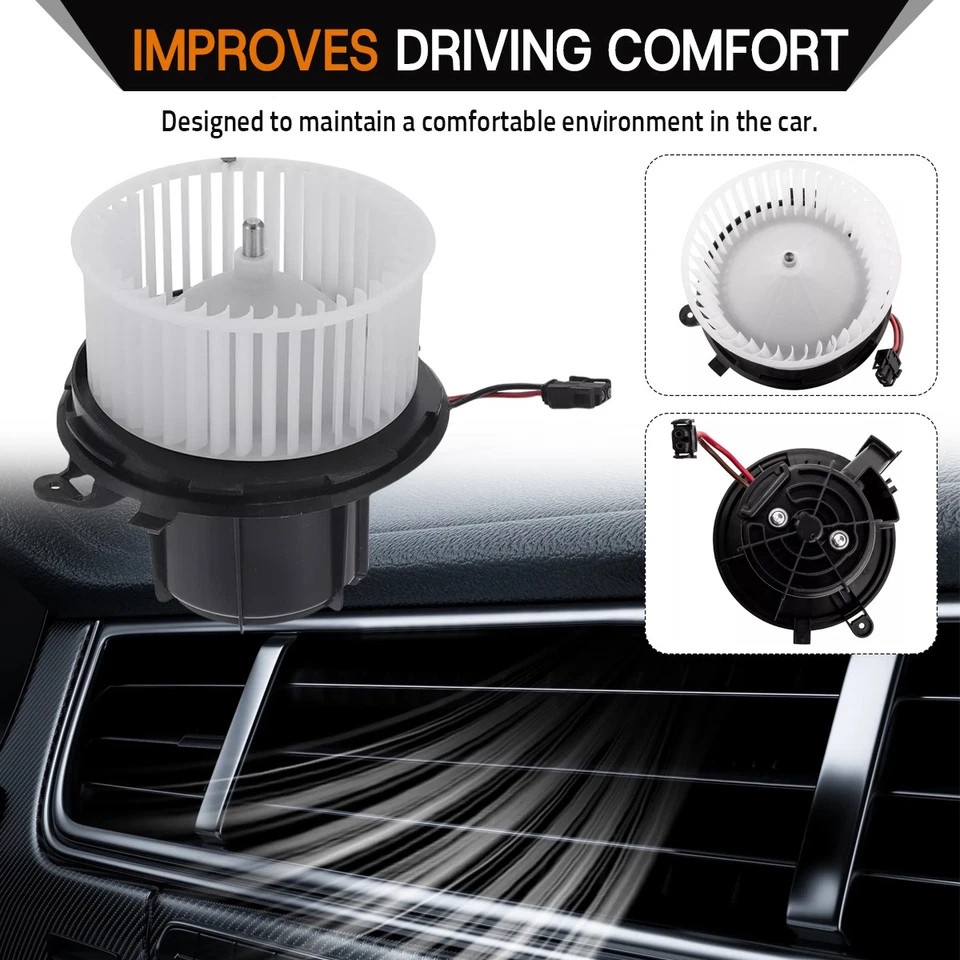 HVAC Heater Blower Motor w/Fan For 2013 14-2015 Mercedes-Benz GLK250 350 700277 Foto 2 de 4