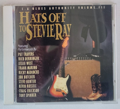 L.A. Blues Authority Vol 3 Hats Off to Stevie Ray CD Japan APCY-8147