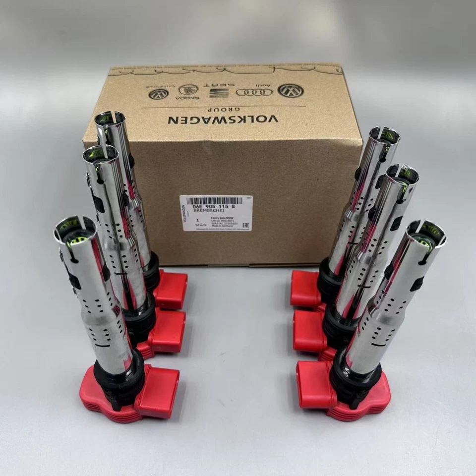 4X GENUINE RIgnition Coil Pack For Audi A4 A5 R8 VW Golf GTI 2.0T 06E905115G OEM - Imagem 3 de 4