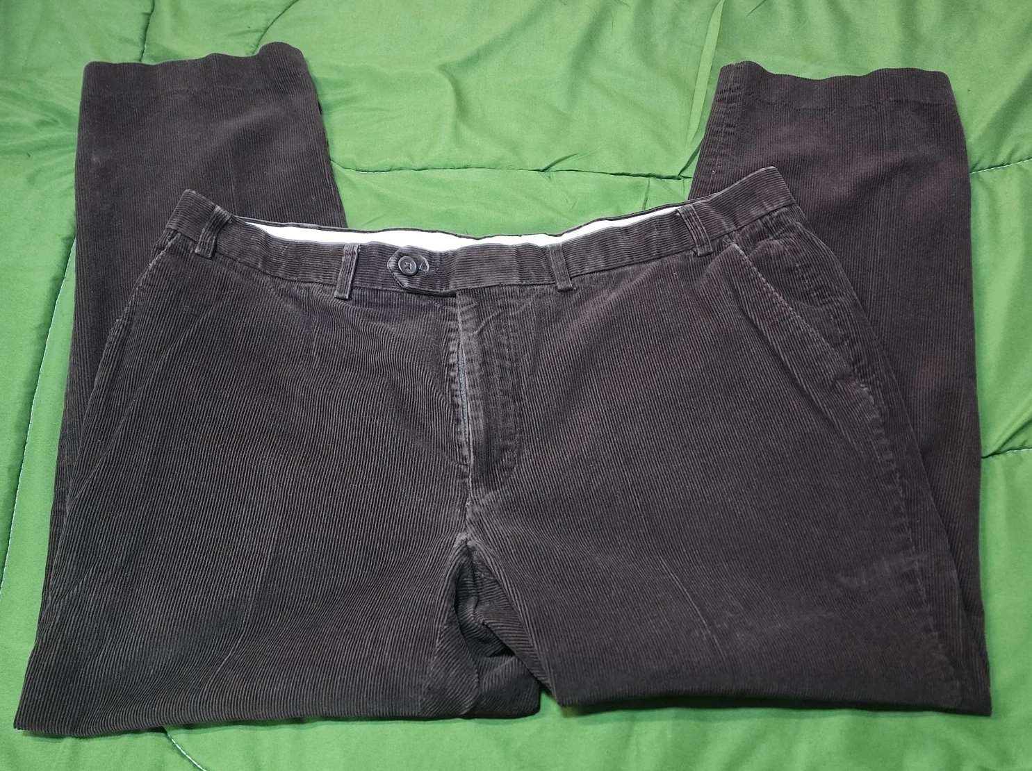 Polo Ralph Lauren Slim Fit Men's Corduroy Pants Brown Size 40x30