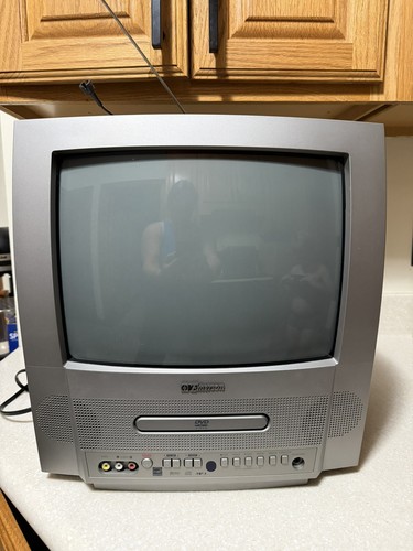 Emerson 13" EWC13D4 Stereo DVD Combo CRT TV 