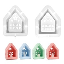 Moules en Silicone pour Noël DIY Lot de 2