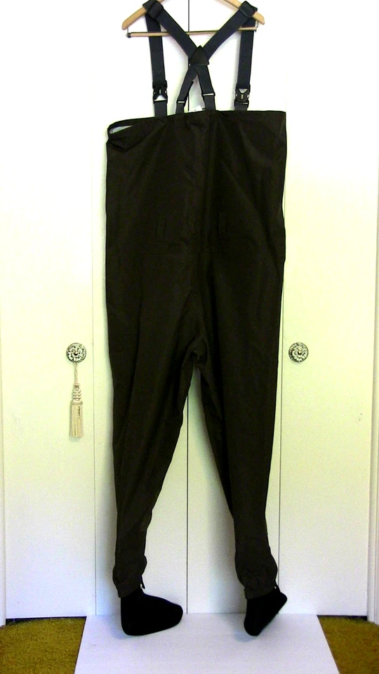 BREATHABLE FLY FISHING CHEST WADERS WATERPROOF wth Neoprene Wading Socks - Image 4 of 4