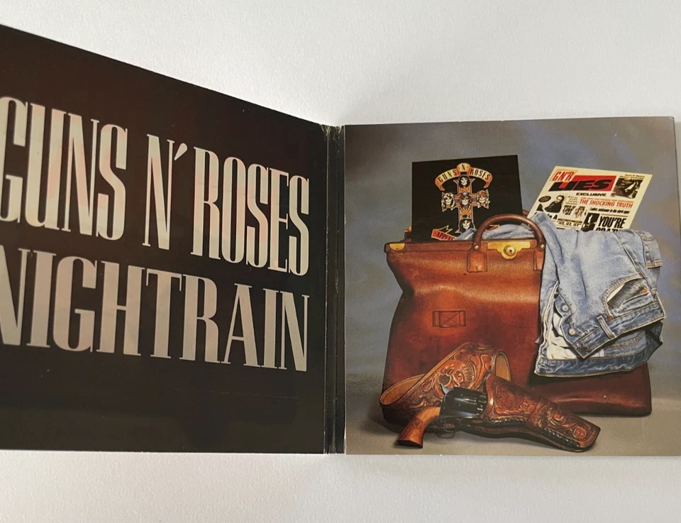 GUNS N' ROSES - NIGHTRAIN - 1989 3 INCH CD SINGLE 3 Tracks  1 live. - Image 2 of 4