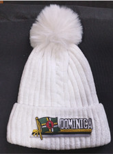 Women's Embroidered winter beanies - Dominica