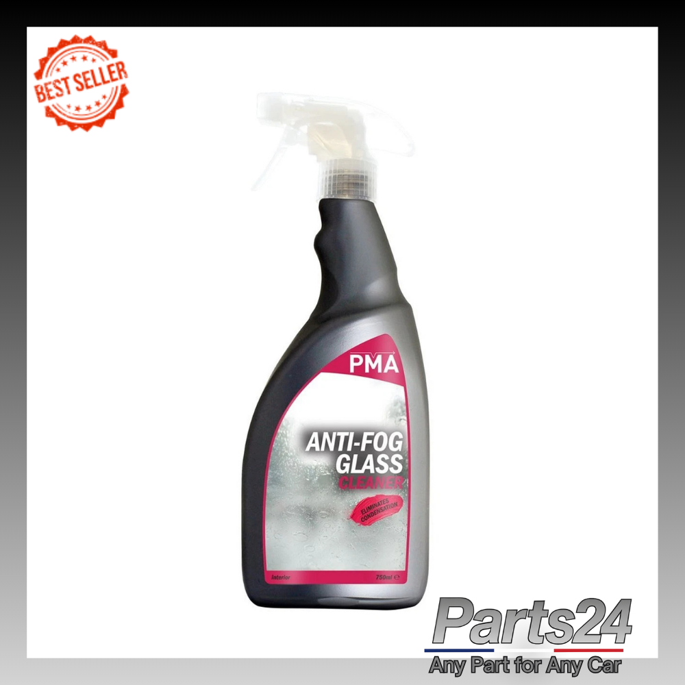 PMA Anti Fog Glass Cleaner Trigger Spray - 750ml - Non-Flammable Easy To Use