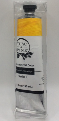 Tusc & Pine Permanent Yellow Light Series II Artist's Oil Color 150 mL NEW