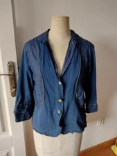 Elisa Cavaletti Bottega Jacket Xl Blue