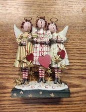 Mary Beth Baxter Peace Angels Hearts Stars Christmas Figurine