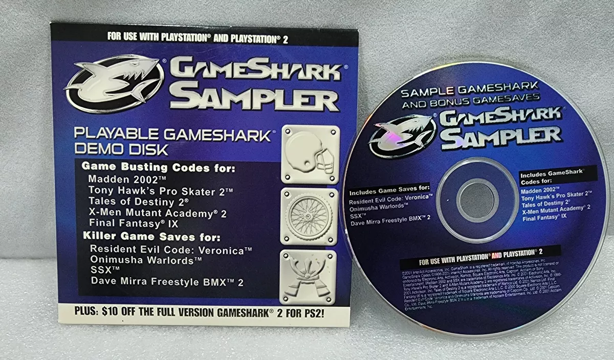 GameShark Bundle for Sony Playstation 1 and PS2 for Sale in San