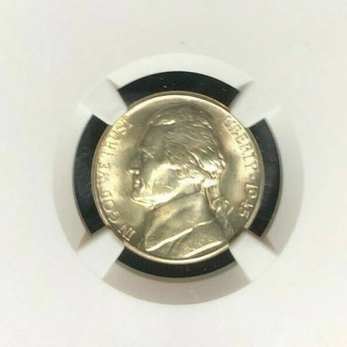 1945-D JEFFERSON NICKEL~NGC MS 66 ~BEAUTIFUL COIN~ REF#019