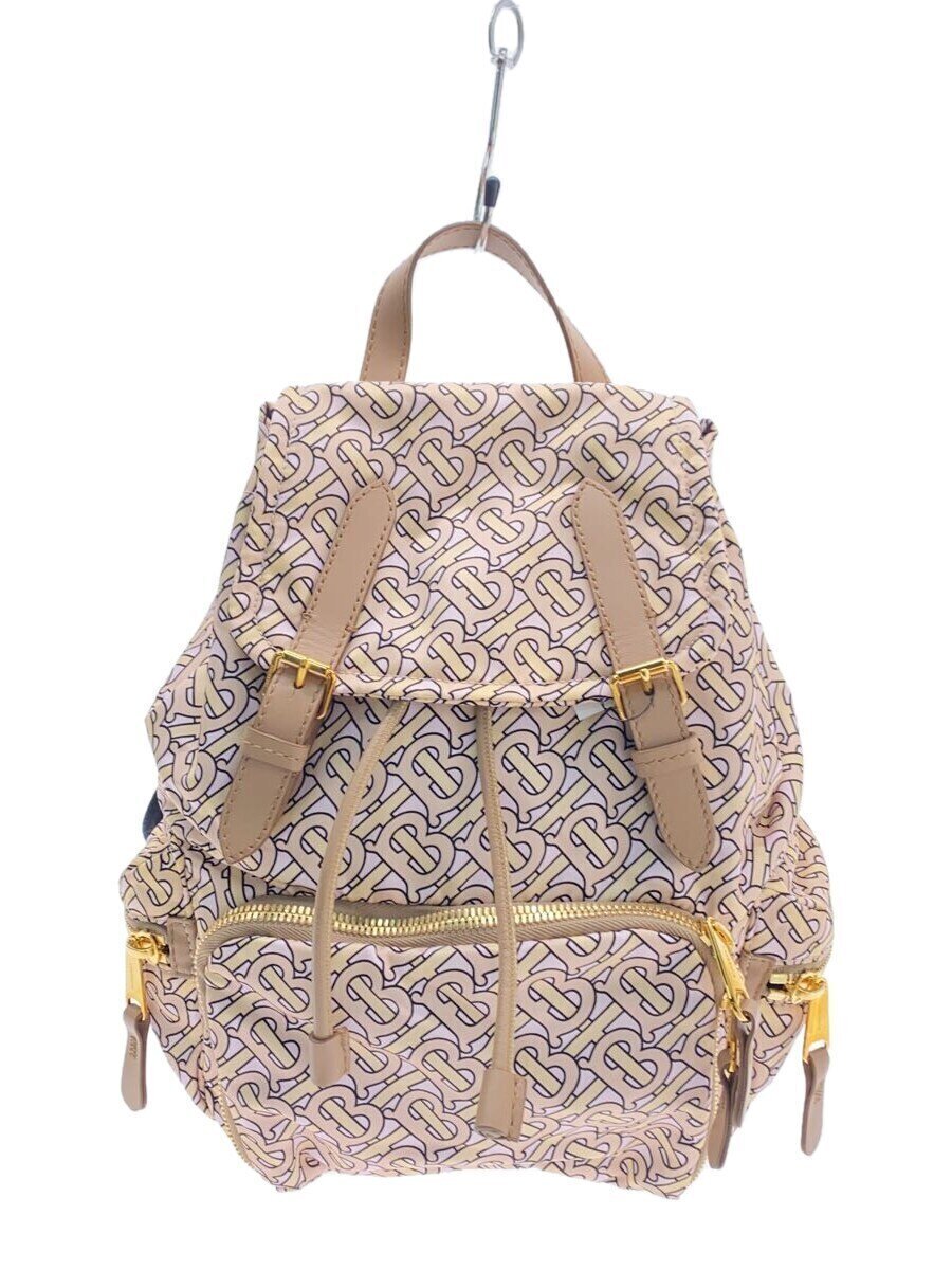 BURBERRY TB Monogram Rucksack M TB LOGO THE RUCKSACK M Nylon BEG Total