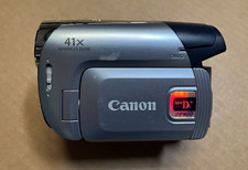 Canon ZR900 Mini DV Camcorder Handheld Camera 2000x Zoom Untested