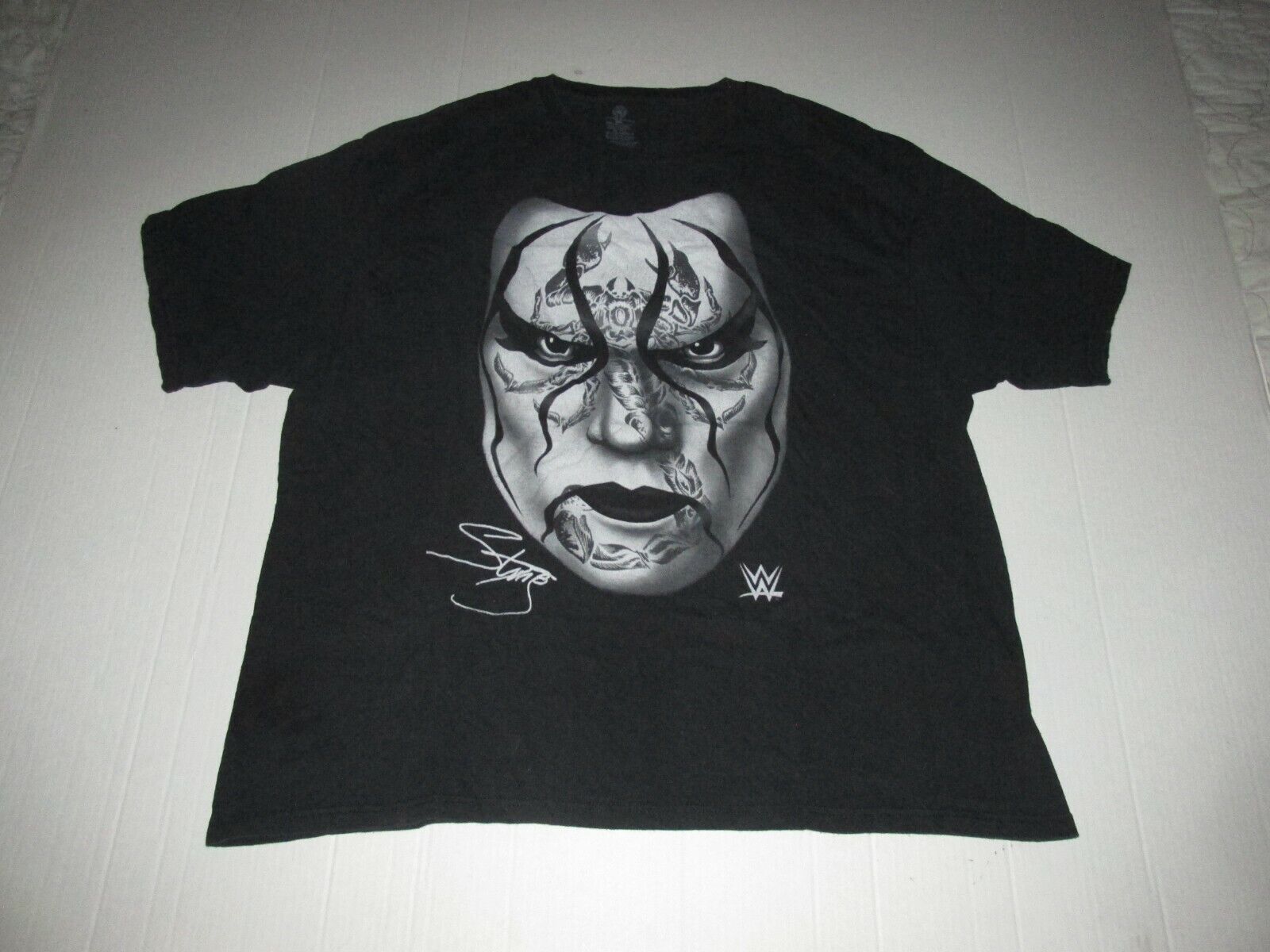 Sting World Wrestling Entertainment WWE T Shirt Sz XXL Pro Wrestling Face  Paint