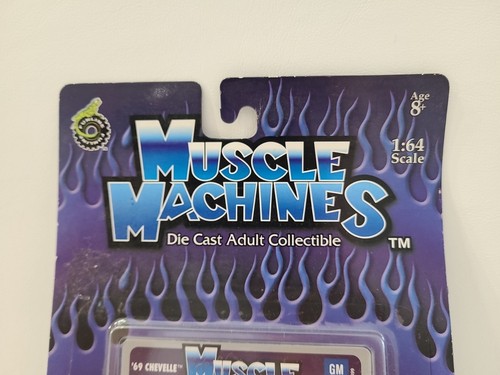 Muscle Machines Die Cast Adult Collectible '69 Chevelle Car 2003 New ⬇️ EE - Picture 14 of 22