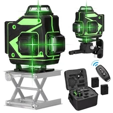 4D 16 Lines Laser Level Vertical Horizontal Lines with Self-leveling Function