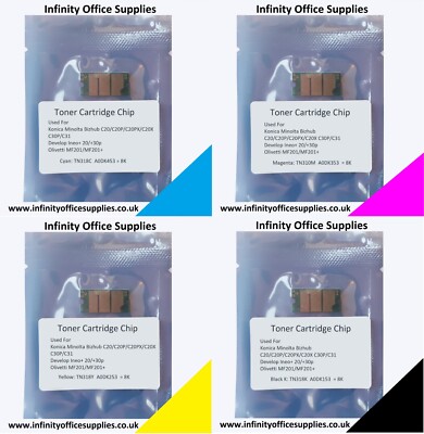Toner Reset Chip TN318 für Olivetti MF201, MF201+ Farbdrucker