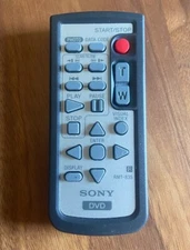 Sony RMT-835 Remote Commander Gray & Black Plastic Wireless Remote For Sony